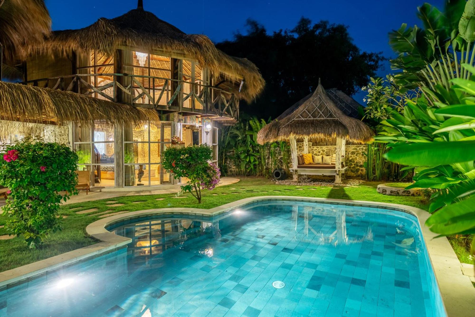 Balangan Beach Villa Idaman Bungalows Jimbaran  Exterior photo