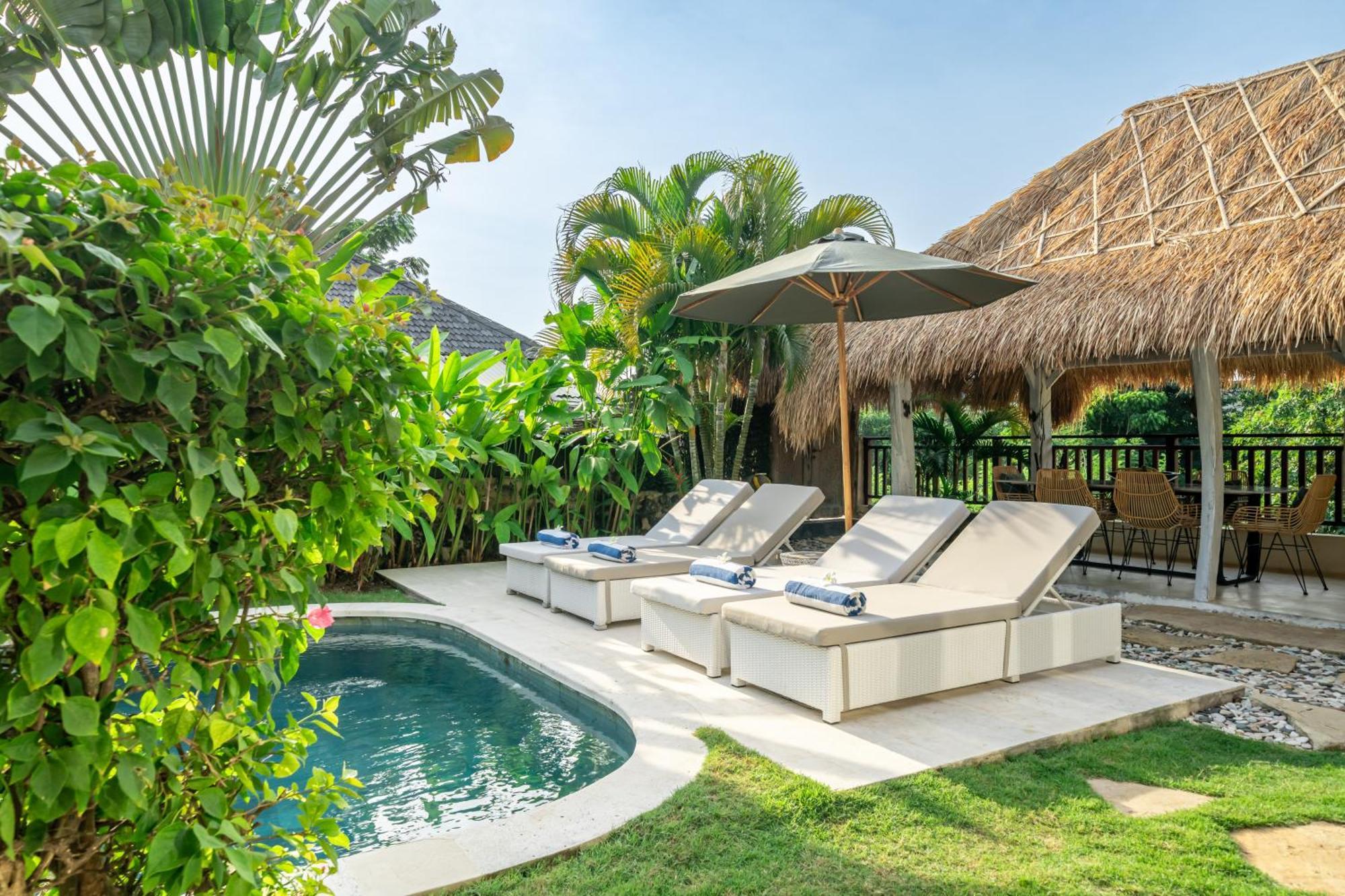 Balangan Beach Villa Idaman Bungalows Jimbaran  Exterior photo
