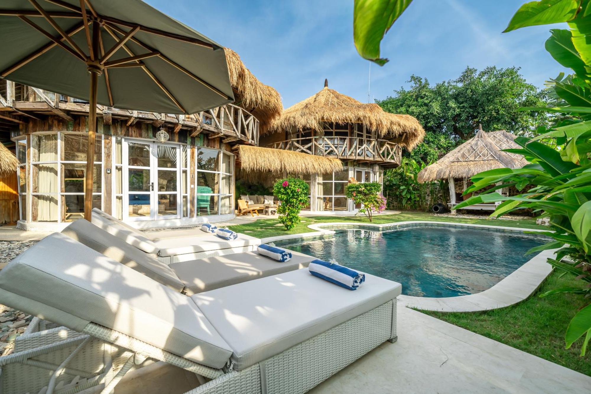 Balangan Beach Villa Idaman Bungalows Jimbaran  Exterior photo