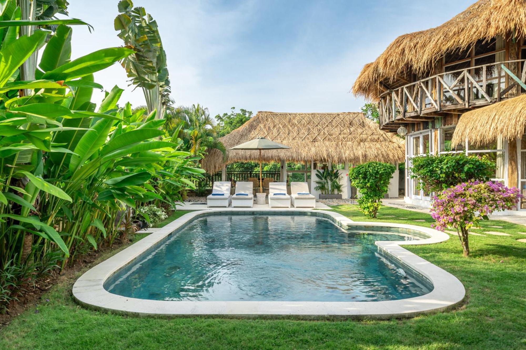 Balangan Beach Villa Idaman Bungalows Jimbaran  Exterior photo